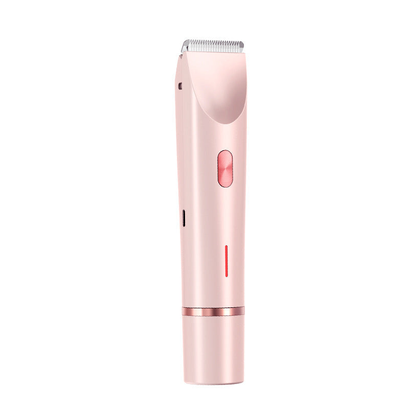 2 In 1 Hair Remover Women's Double Head Shaver Private Pubic Electric Razor