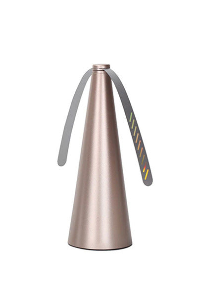 New Multifunctional Household Outdoor Mosquito Repellent Fan Blade Plastic Mosquito Repellent Fan Gold