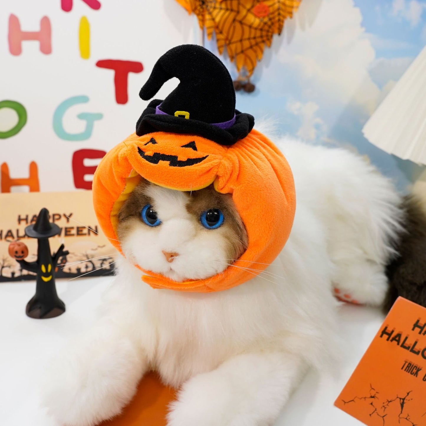 Halloween Pumpkin Vest For Dogs Cats Festive Pet For Small Animals Clothing