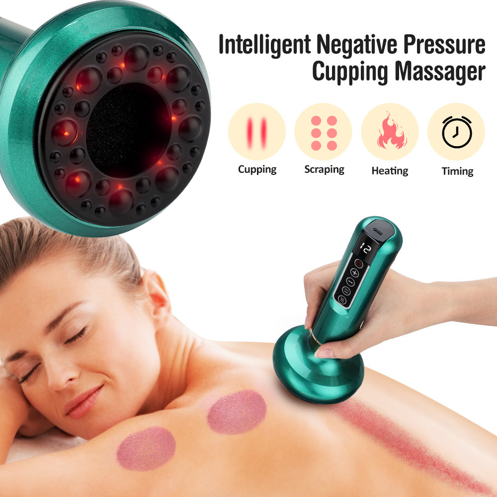 Electric Vacuum Cupping Massager For Body Massage Body Cups