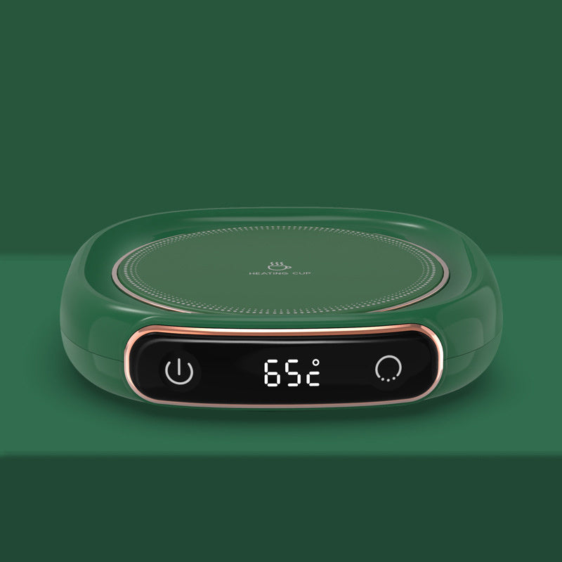 Milk Heating Insulation Base Desktop Digital Display Warming Pad M316 Green