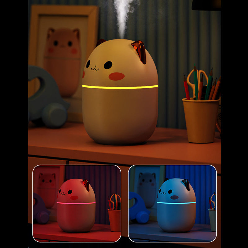 Air Humidifier Cute Cat Ultra-Silent USB Office Household Bedroom Car Spray