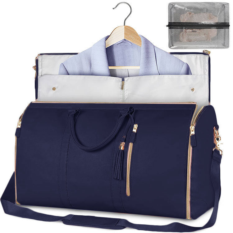 Large Capacity Travel Duffle Bag Blue