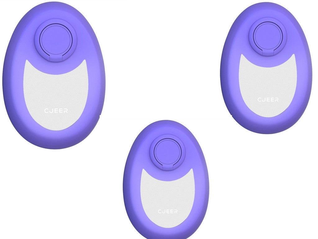 CJEER Upgraded Crystal Hair Removal Magic Crystal Hair Eraser For Women And Men Purple 3pc