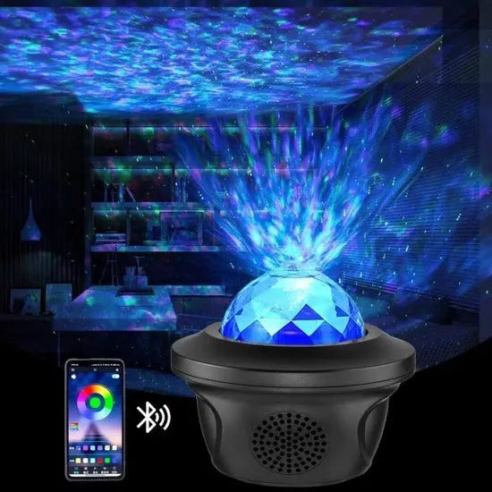 Creative Astronaut Galaxy Starry Sky Projector Nightlight Bedroom Table Lamp