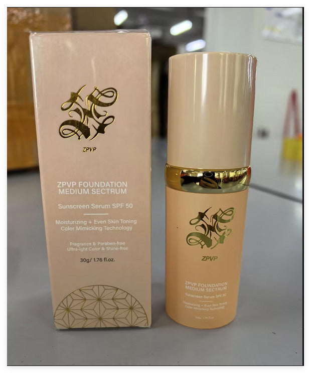 4-in-1 Bionic Color-changing Concealer Foundation Moisturizing Repair Foundation New 30g