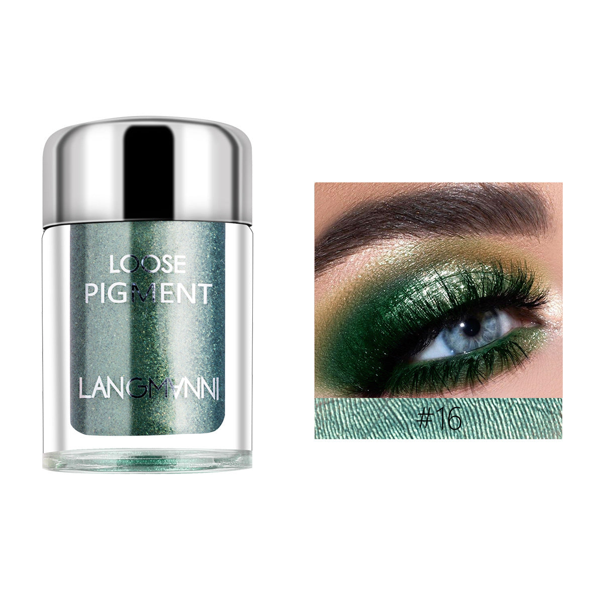 High Pearlescent Eyeshadow Diamond Glitter Polarized Mermaid