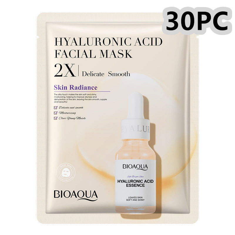 Collagen Face Mask Moisturizing Firming Face Sheet Mask Hyaluronic acid 30g 30PC