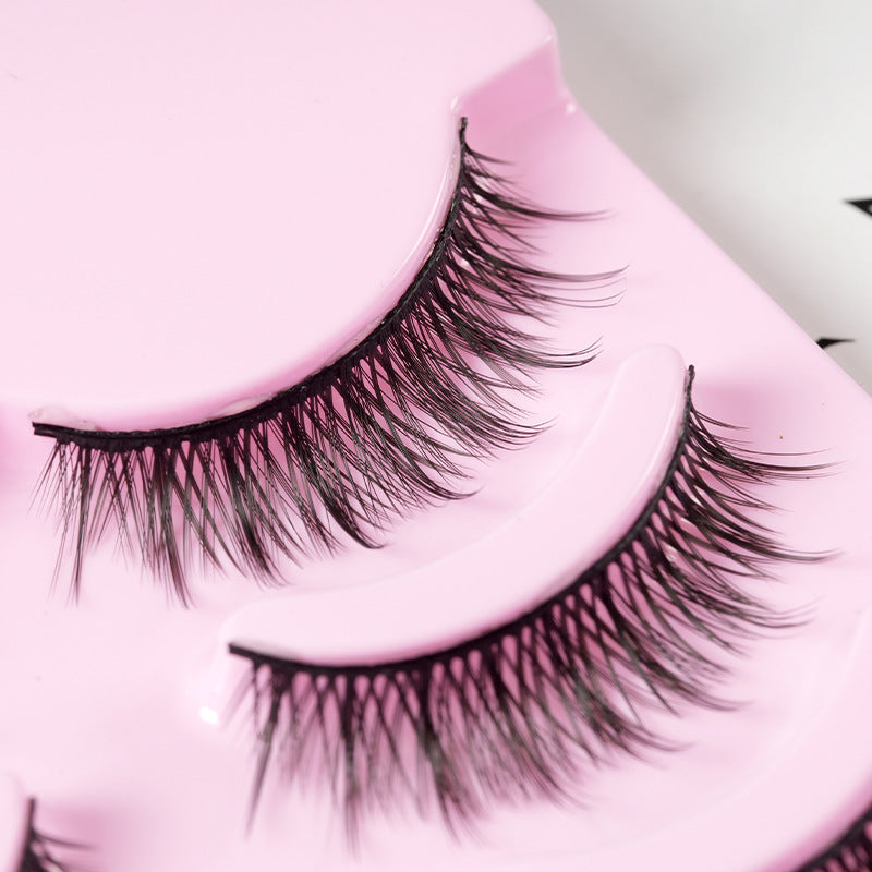 5 Pairs Manga Lashes Korean Makeup Artificial False Eyelashes