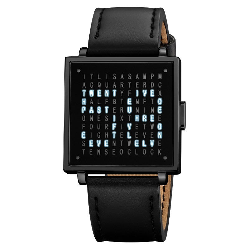 Fashion Military Wristwatch For Men Women Waterproof Clock LED Light Outdoor Digital Sport Electronic Watches Black Belt