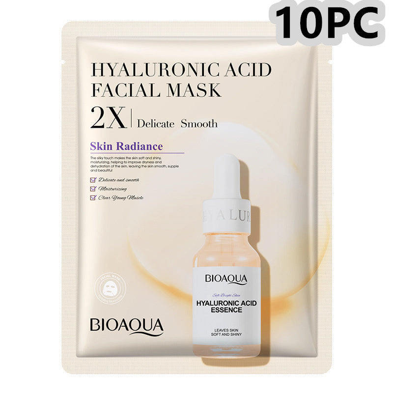 Collagen Face Mask Moisturizing Firming Face Sheet Mask Hyaluronic acid 30g 10PC