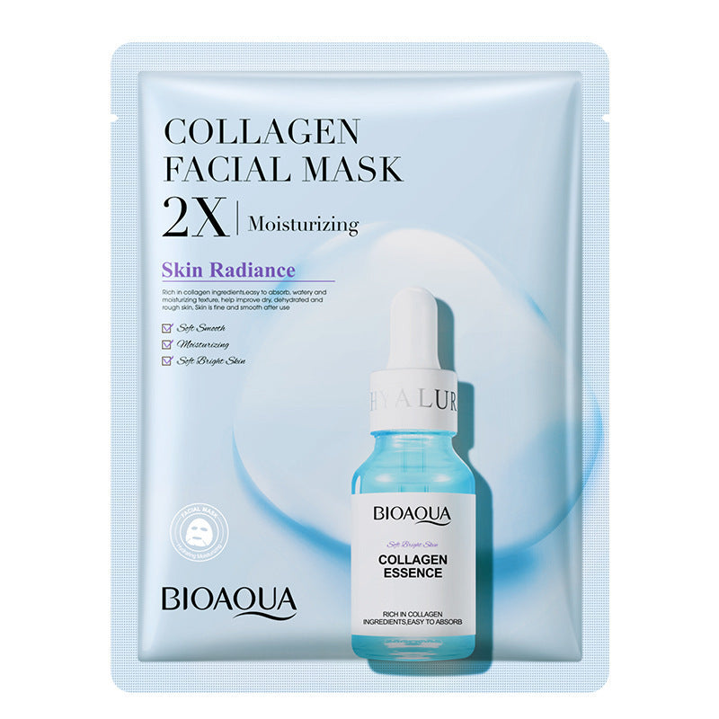Collagen Face Mask Moisturizing Firming Face Sheet Mask Collagen 30g 1PC