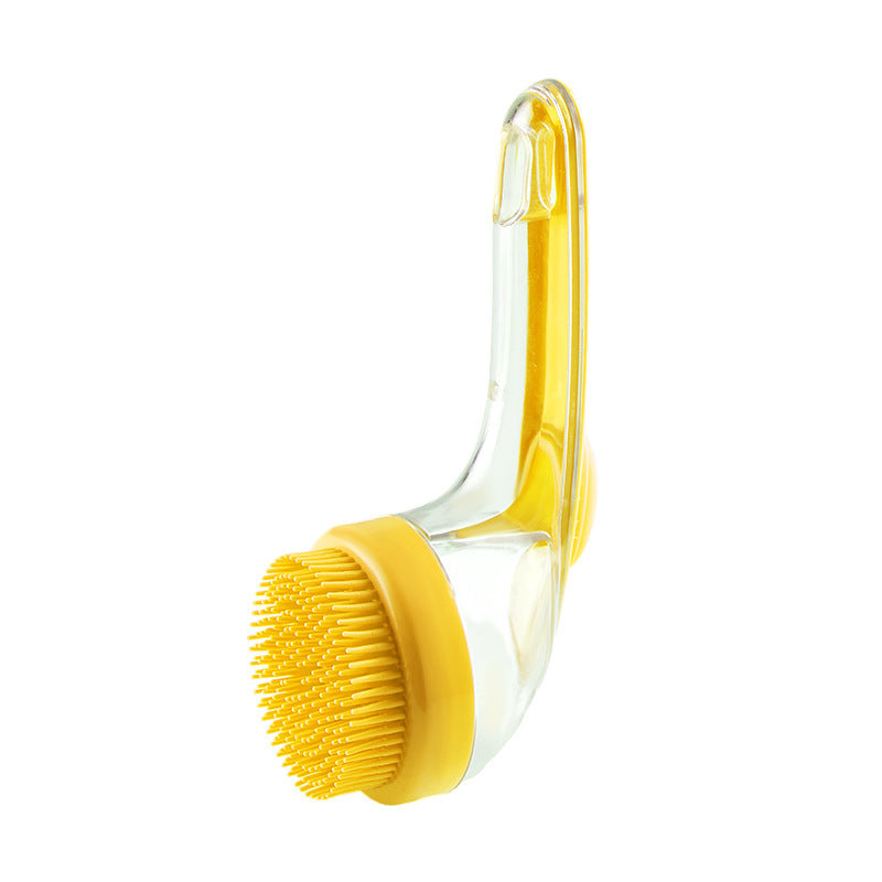 Dogs Cats Pets Brush Pet Bath Brush Cleaning Brushes Shower Brush Bath Brush Yellow ZY71