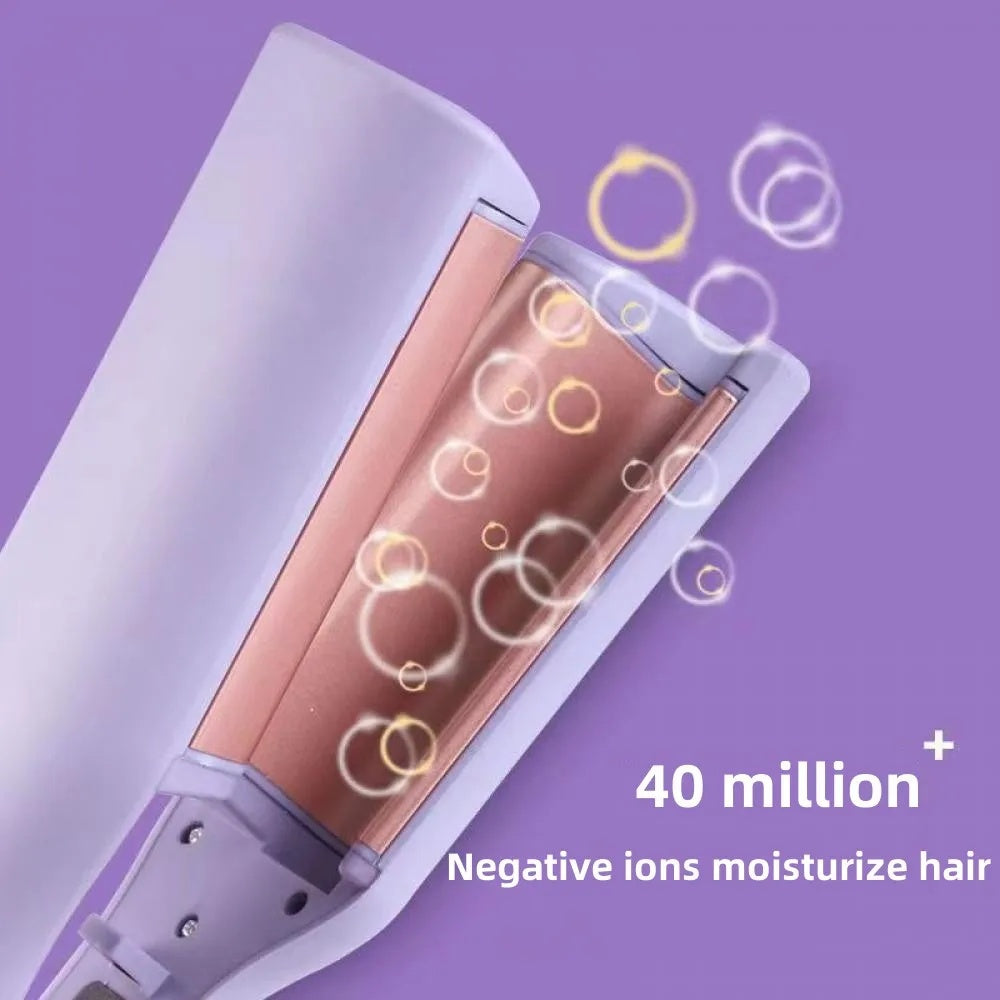 Hair Curling Iron Temperature Adjustable Fast Heating For All Hair Style