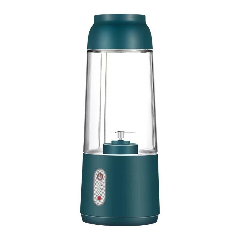 Portable Rechargeable Small Household Juice Cup 4knivesordinaryblue USB