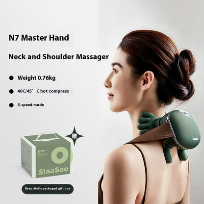 Electric Neck And Shoulder Muscle Massager Wireless Shoulder And Relax Pain Relief