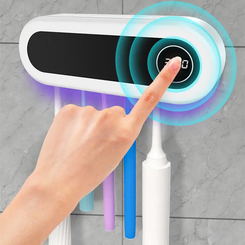 Wall Mounted Toothbrush Holder Smart Toothbrush UV