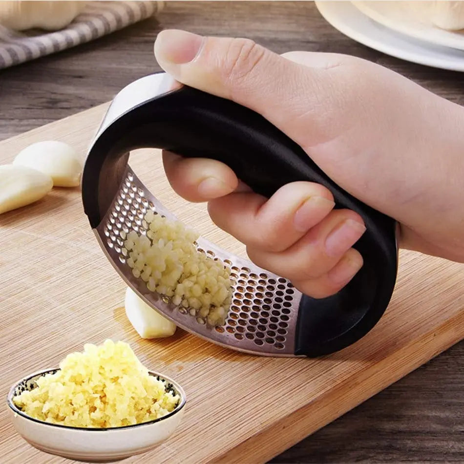 Stainless Steel Garlic Masher Garlic Press Household Manual
