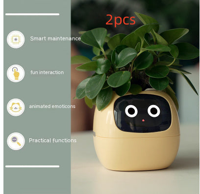 Smart Planter Endless Fun Over 49 Rich Expressions 7 Smart Sensors And AI Chips Set9 Small