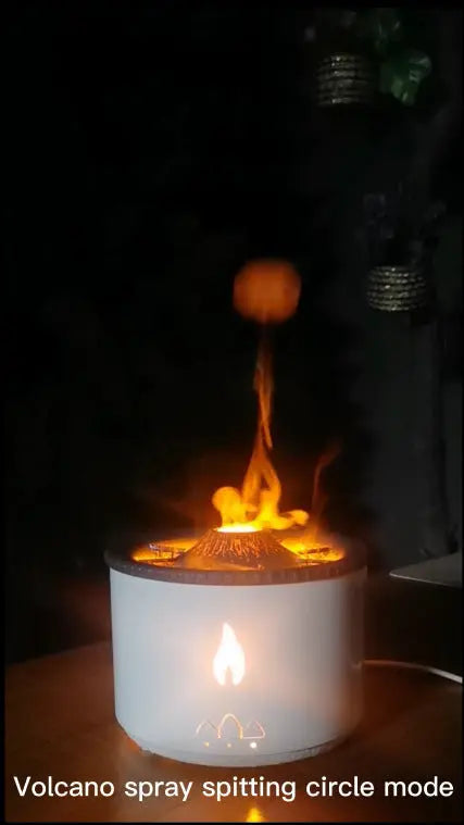 New Creative Ultrasonic Essential Oil Humidifier Volcano