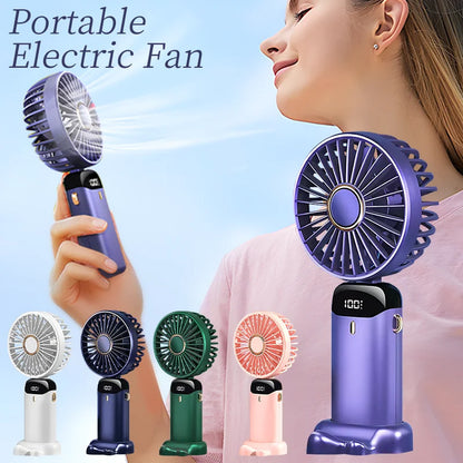 USB Rechargeable Mini Portable Handheld Electric Fan Outdoor Fan