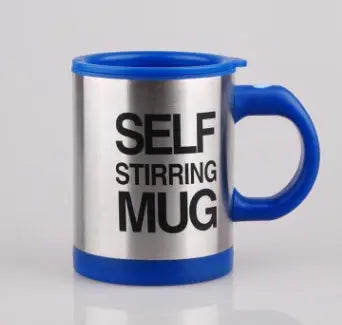 Automatic Stirring Glass Lazy Electric Mug Navy blue 1