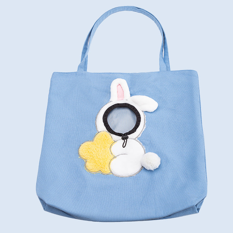 Bee Out Cute Canvas Pet Bag Rabbit 45x45cm