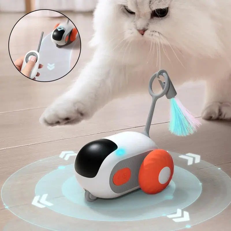 Remote Control Interactive Cat And Dog Car Toy USB Charging Self-moving Remote Control
