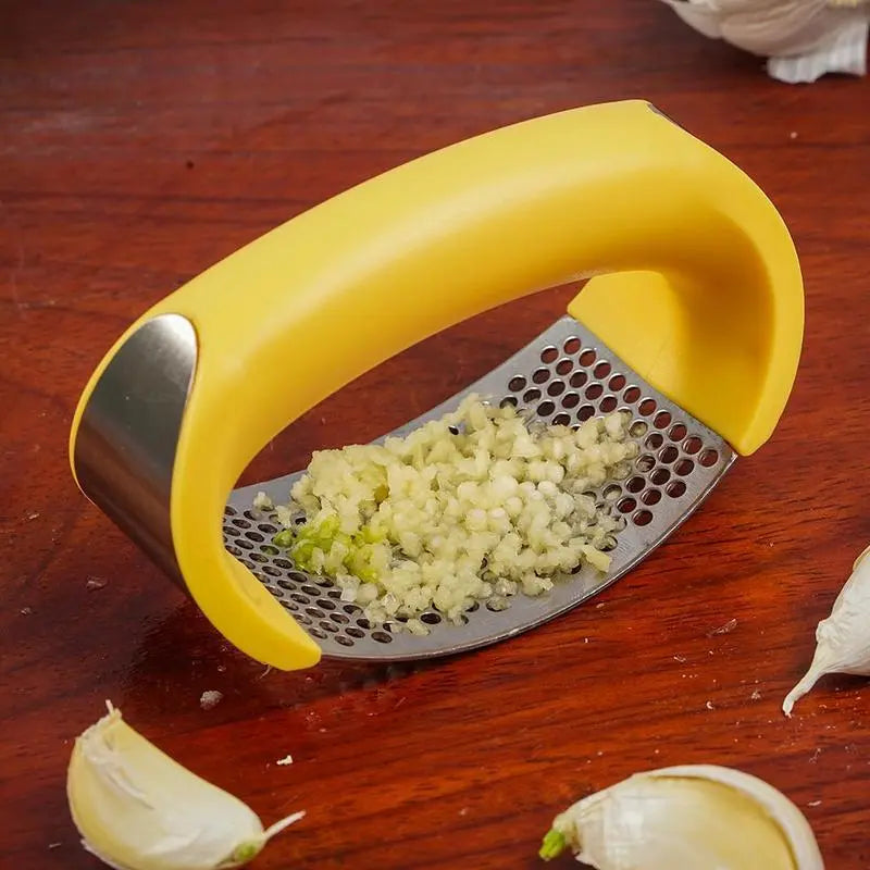 Stainless Steel Garlic Masher Garlic Press Household Manual