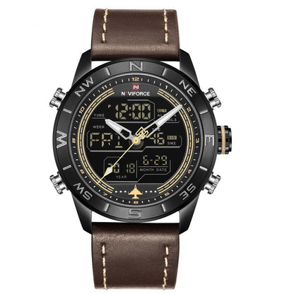 NAVIFORCE Lingxiang 9144 Men's Watch Brown