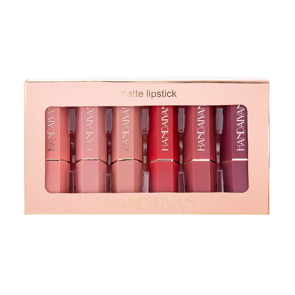 Matte Matte Lipstick Gift Box Set Non-stick Cup Lipstick default