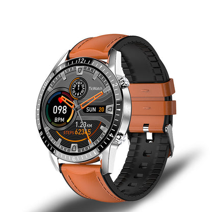 Multifunctional Smart Watch Bluetooth Call Pedometer Blood Pressure And Heart Rate Detection Waterproof Watch 0175F