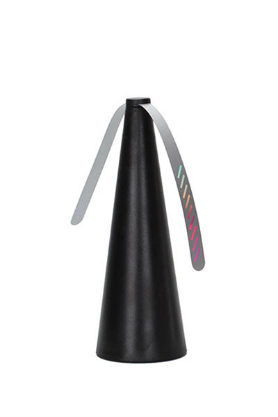 New Multifunctional Household Outdoor Mosquito Repellent Fan Blade Plastic Mosquito Repellent Fan Black