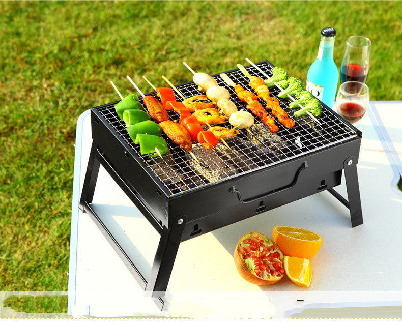 Barbecue Large Outdoor Barbecue Portable Charcoal Grill