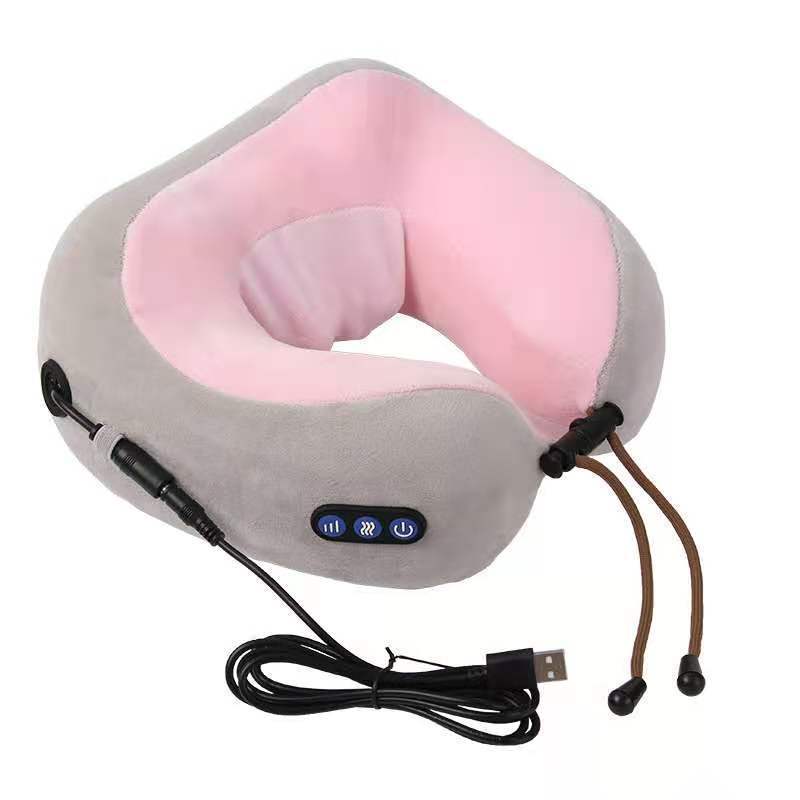 U Shaped Massage Pillow Neck Massage Device Electric Neck Massager Apparatus Shoulder