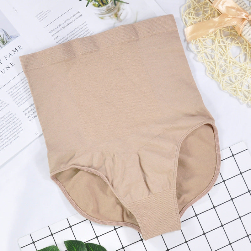 High-Waisted Ladies Triangle Seamless Waist Pants Sexy Shorts Skin color1pc