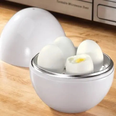 Capacity For 4 Eggs Microwave Egg Steamer Photo Color