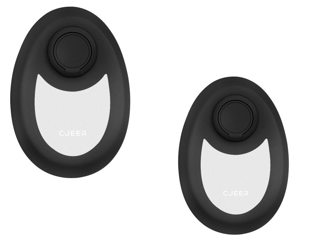 CJEER Upgraded Crystal Hair Removal Magic Crystal Hair Eraser For Women And Men Black 2pc