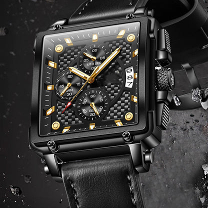 Olevs Multifunctional Quartz Watch Casual Watch Black