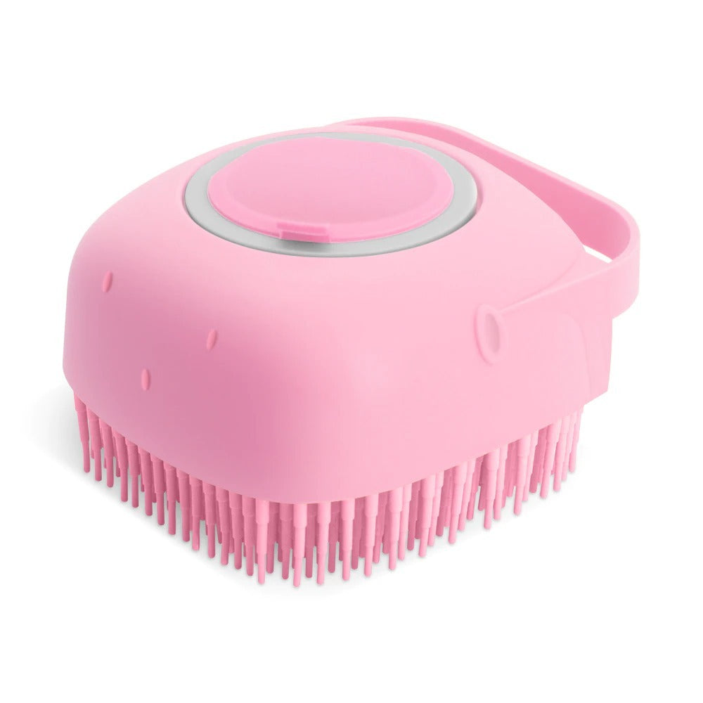 Pet Dog Shampoo Massager Brush Cat Massage Shower Brush