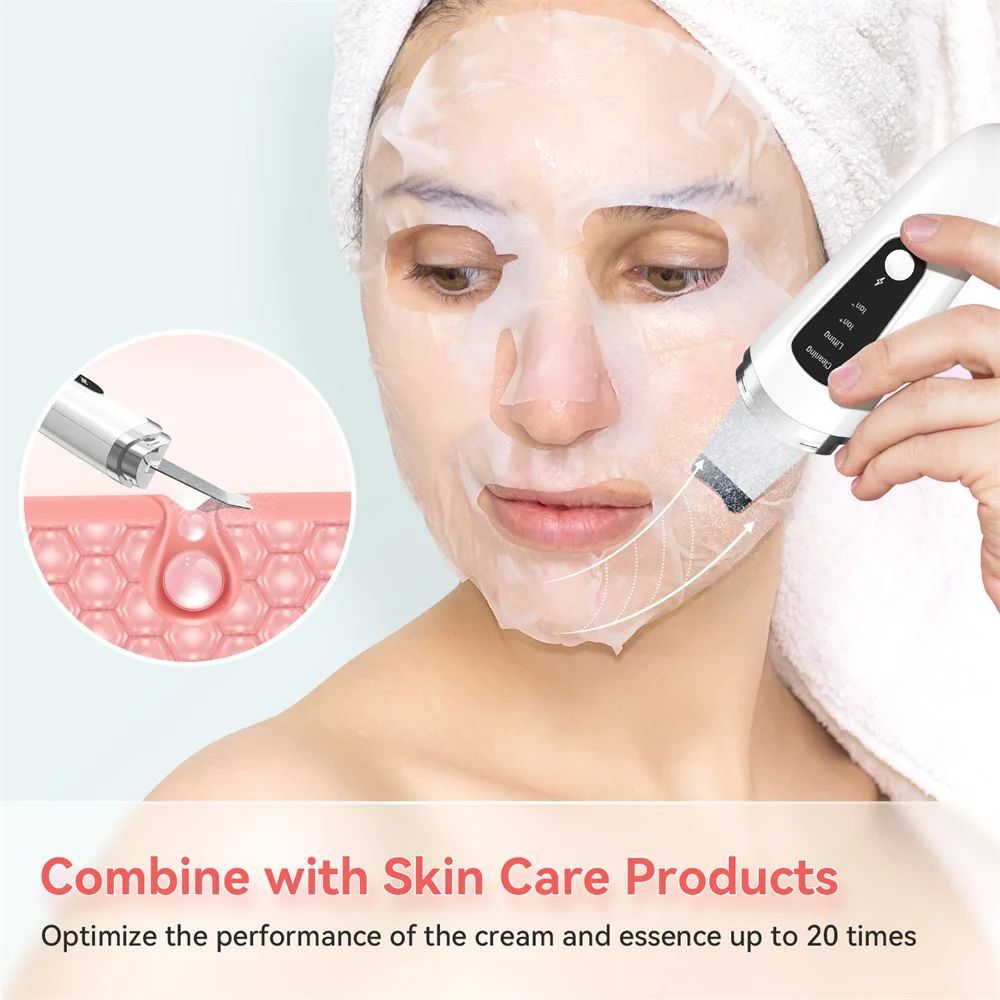 Skin Scrubber Face Spatula Facial Skin Exfoliator Scraper And Blackhead Remover