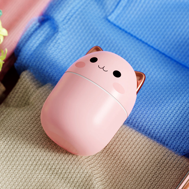 Air Humidifier Cute Cat Ultra-Silent USB Office Household Bedroom Car Spray