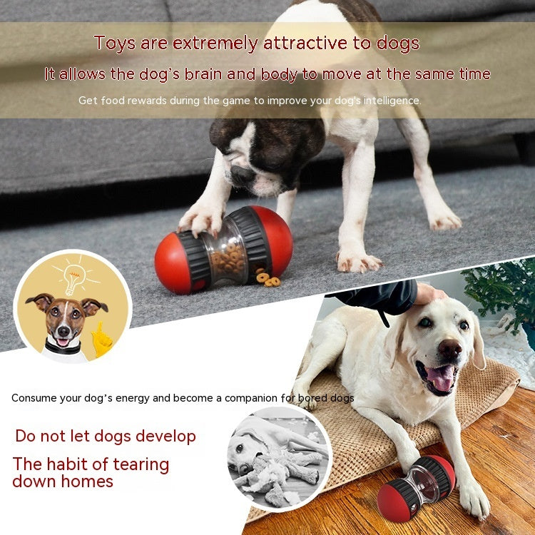 Food Dispensing Dog Toy Ball Puzzle Toys Interactive Slowly Feeding