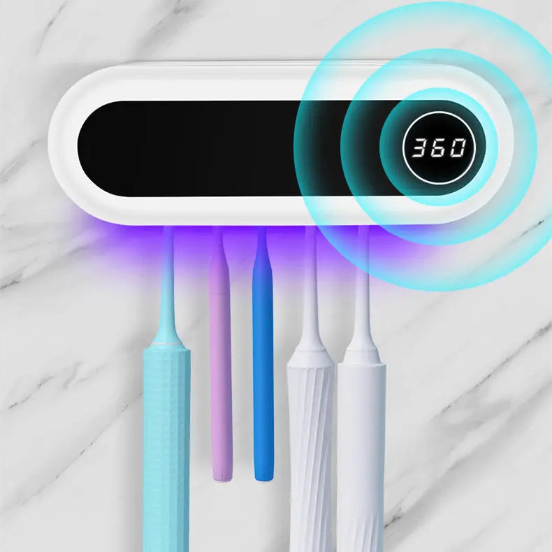 Wall Mounted Toothbrush Holder Smart Toothbrush UV