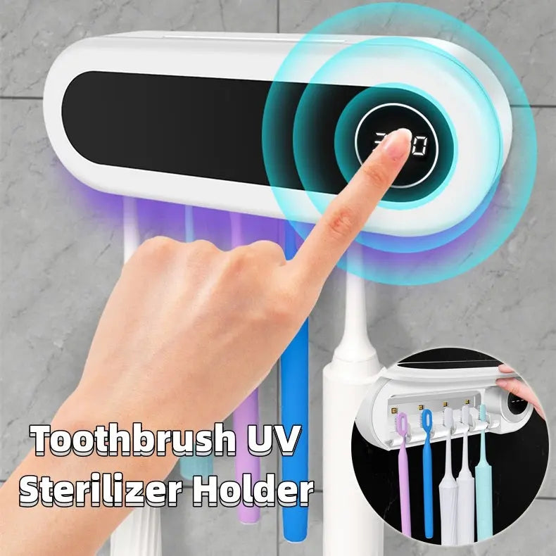 Wall Mounted Toothbrush Holder Smart Toothbrush UV