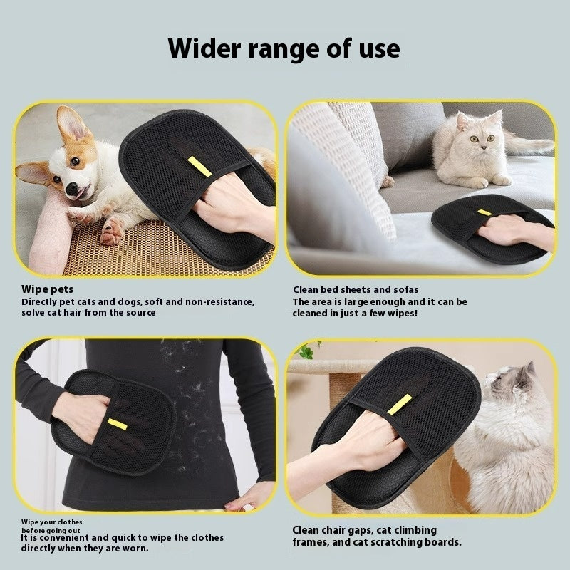 Pet Hair Remover Gloves Deshedding Brush Glove For Dog Cat Rabbit