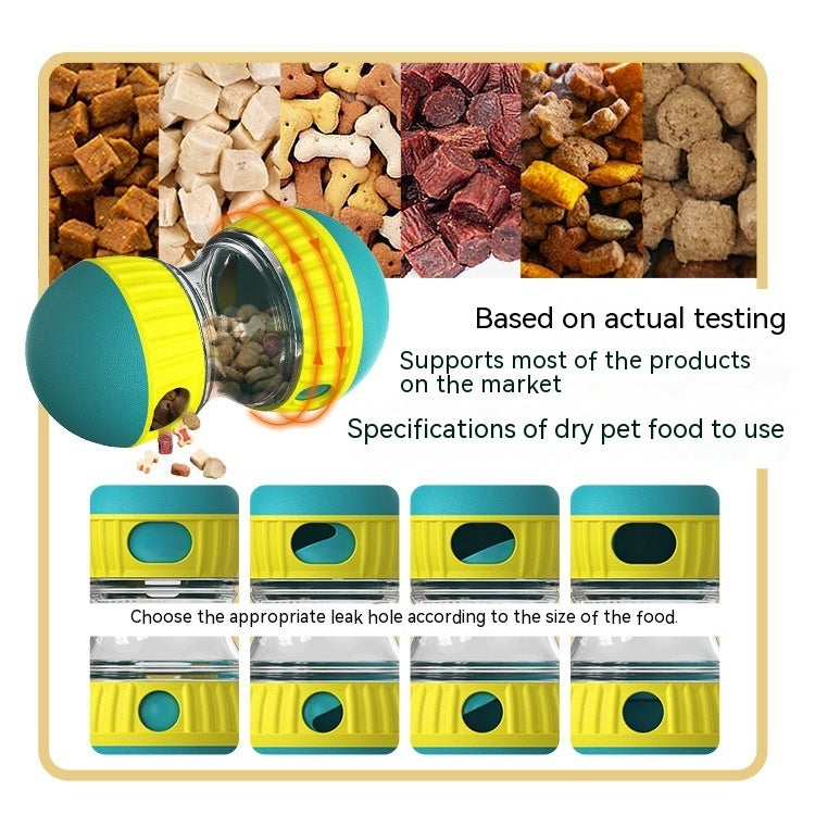 Food Dispensing Dog Toy Ball Puzzle Toys Interactive Slowly Feeding
