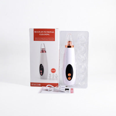 Blackhead Pore Vacuum Cleaner Nose Cleanser Blackheads Remover White USB