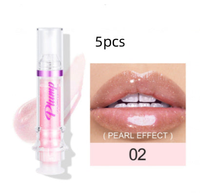 New Tube Lip Rich Lip Color Slightly Spicy Lip Honey Lip Lipstick 2Color5pcs