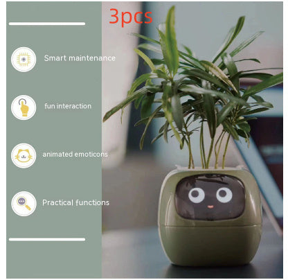 Smart Planter Endless Fun Over 49 Rich Expressions 7 Smart Sensors And AI Chips Set2 Small